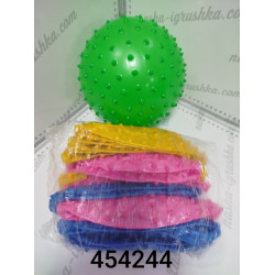 Мяч резиновый с шипами   25см  YE454244