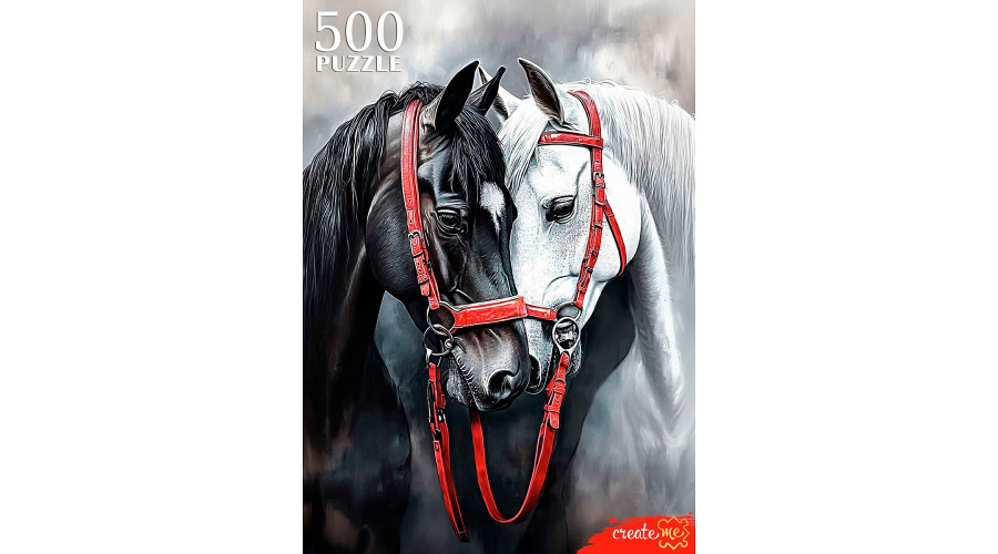 ПАЗЛЫ 500 элементов. ВЛЮБЛЕННЫЕ ЛОШАДИ (Арт. Ф500-8718)