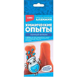Химические опыты.Пенный вулкан "Красный" Оп-073