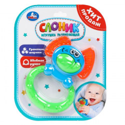 Развивающая игрушка слоник на блист. Умка в кор.2*180шт 2105M052-R (360)