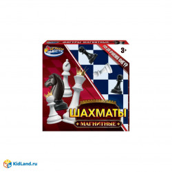 Шахматы магнитные кор.15*15*2см ИГРАЕМ ВМЕСТЕ в кор.2*120шт 2207K0476-R