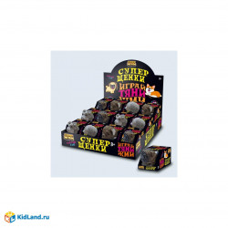 Игрушка жмяка с песком, собачка 9*4,5см, дисплей Супер Жим уп-12шт в кор.6уп JD0783-RU