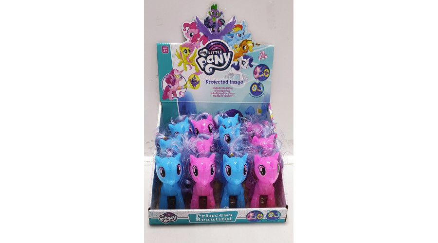 Пони My Little Pony с крыльями средняя муз. свет 12в1 MLY-011