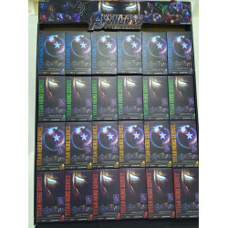 Супергерои в коробке Avengers 24в1 16 см  LK4009