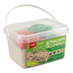 Радужный песок 0,7 кг, 2 формочки Пт-027 