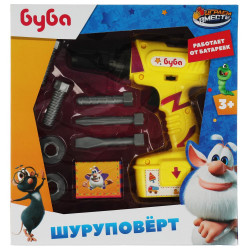 Шуруповерт БУБА кор.25,5*27*6,5см ИГРАЕМ ВМЕСТЕ в кор.2*30шт 2109K467-R