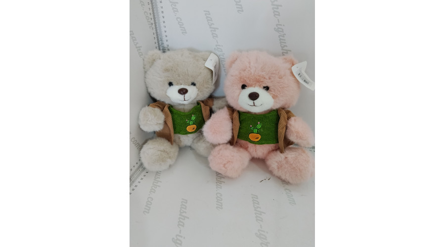 Мягкая игрушка Мишка 23см в рубашке ХХА2000-1435