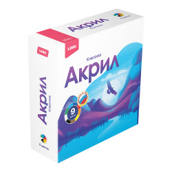 Краски акриловые КЛАССИКА, 9 цв. по 20 мл Акрк-002 