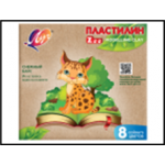 Пластилин"ZOO"6цв 30с 1810-08