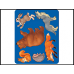 Трафарет"Животные Африки"  (кратно 10) 9с 486-08