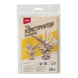 Конструктор из дерева Мини конструктор "Бабочка"Фн-037