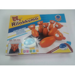 ИГРА-БОУЛИНГ МЕДВЕДИ НА БАТ.RILAKKUMA 789-22C