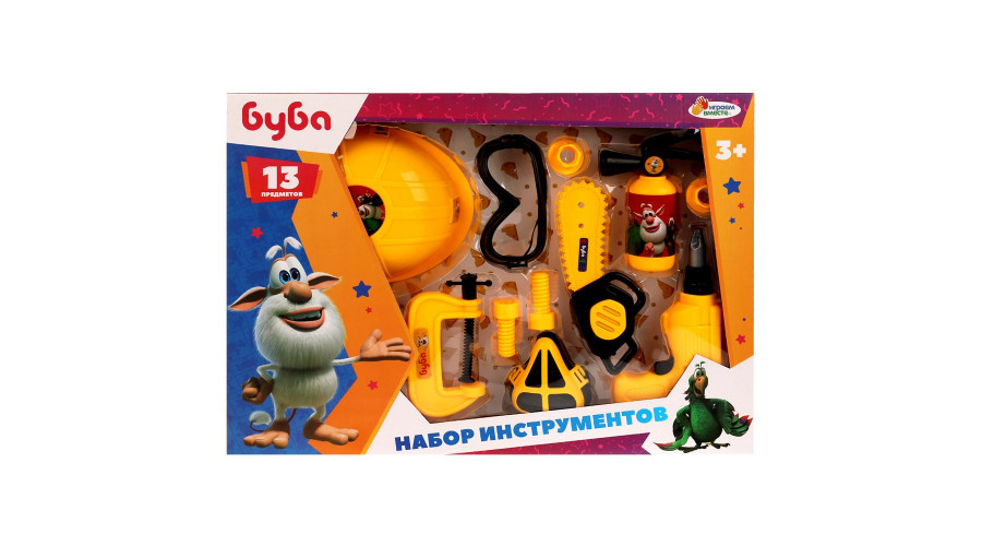 Набор инструментов БУБА кор.48*35*6см ИГРАЕМ ВМЕСТЕ в кор.2*12шт 1810K837-R