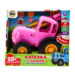Каталка 25+ песен, загадок и звуков СИНИЙ ТРАКТОР в кор. Умка в кор.36штHT826-R-WO