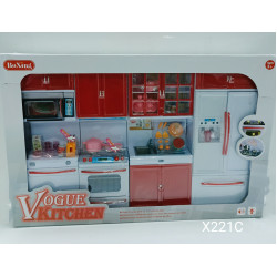 Кухня "Vogue Kitchen" свет белая X221C