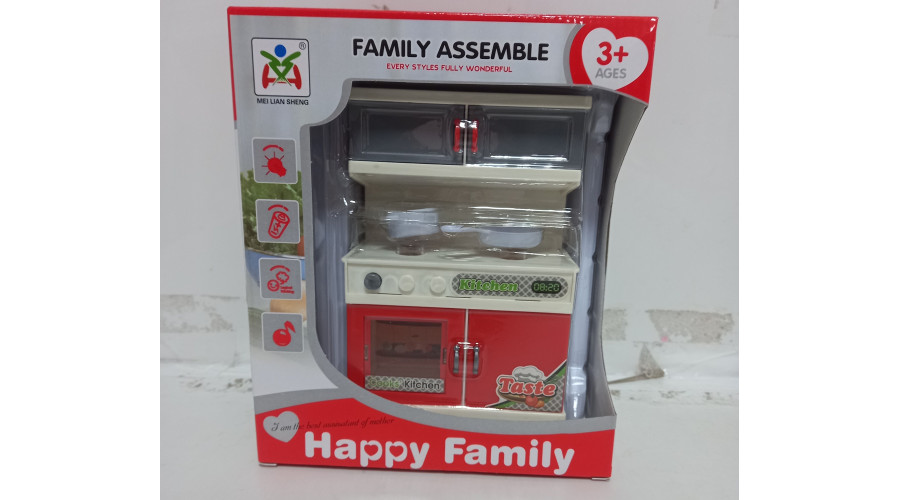 Кухонная плита "Happy Family" свет.    LS820K27
