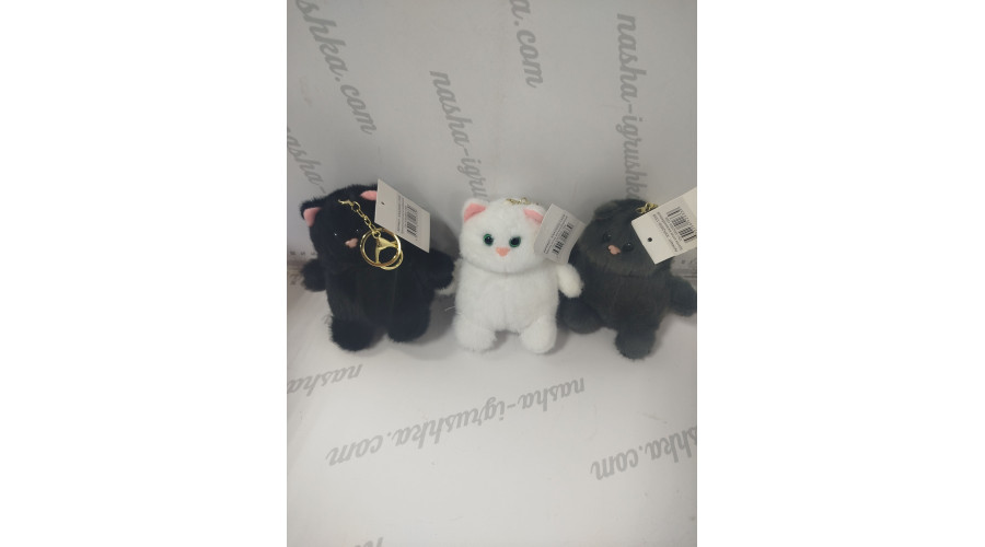 Мягкая игрушка брелок Котик 12в1 ХХА2000-1359