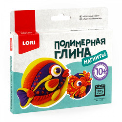 Полимерная глина. Украшения "Красочные рыбки"  Пг-006