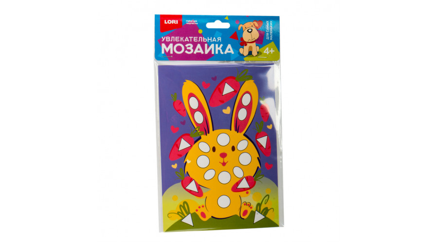 Увлекательная мозаика (набор малый) "Зайка" Км-030 