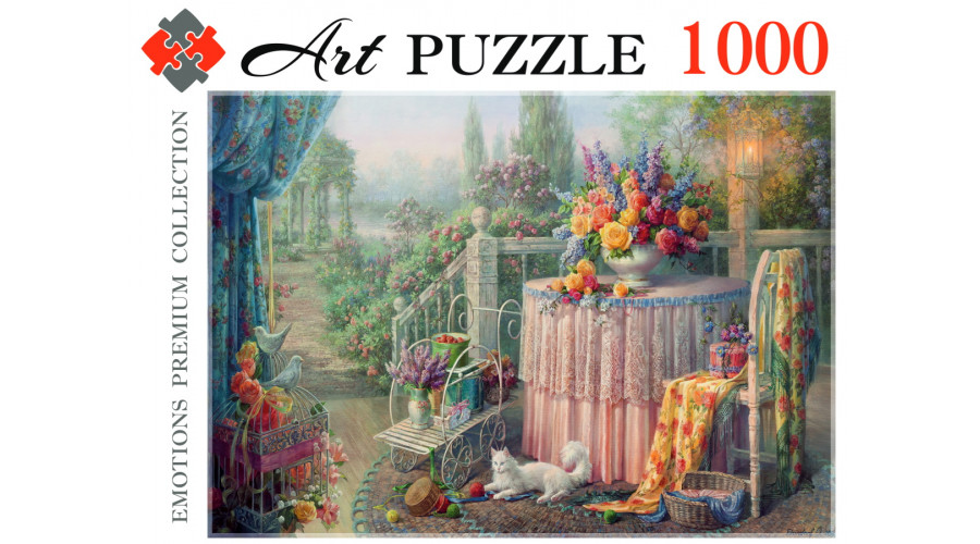 Artpuzzle. ПАЗЛЫ 1000 элементов. ДАНДОРФ О. ШЕББИ-ШИК (Арт. РУК1000-0453)