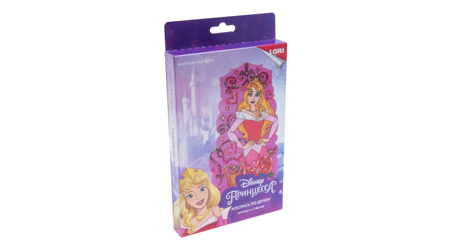 Роспись по дереву.Игрушка-сувенир Disney "Аврора"   Фнд-014 