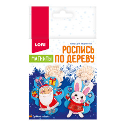 Роспись по дереву.МагнитыЗимние забавы"Фнн-042