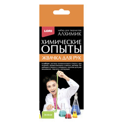 Химические опыты.Жвачка для рук "Зелёная"Оп-092 
