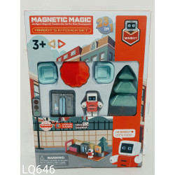 Конструктор магнитный 23pcs  "Mini Bot"   LQ646