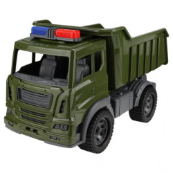 Машинка Самосвал "Мирослав" Военный с мигалками 41 см  (арт. И-0996)