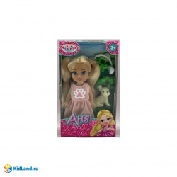 Кукла Аня 12 см, акс., кор. КАРАПУЗ в кор.120шт ANNA-P4-BB