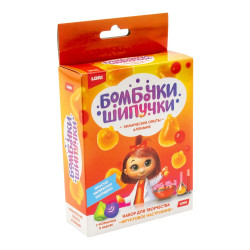 Химические опыты.Бомбочка-шипучка "Фруктовое настроение" Оп-064