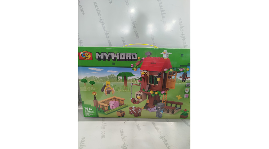Конструктор  МАЙНКРАФТ  450дет ККХ-18170/7667