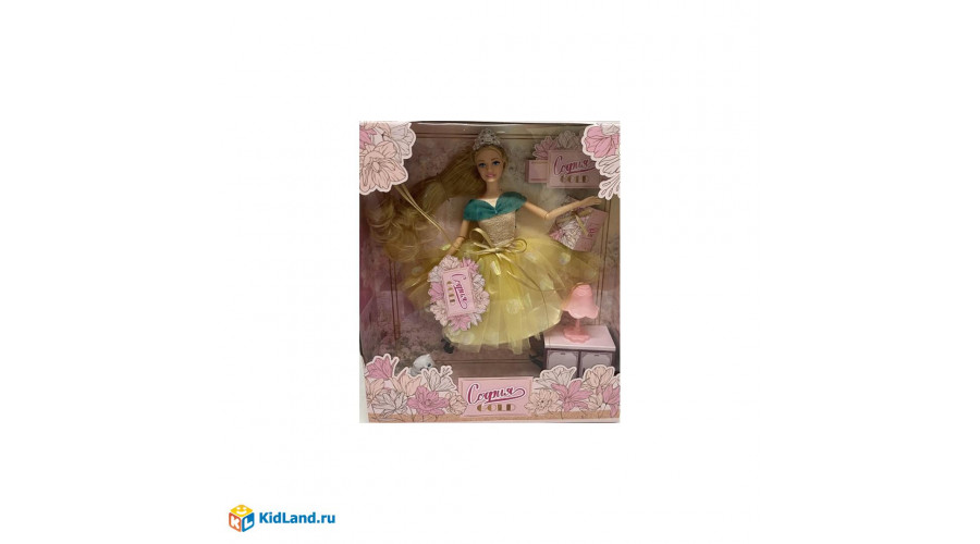 Кукла 29 см София, руки и ноги сгиб, акс, кор КАРАПУЗ в кор.24шт 66001-W26-S-BB