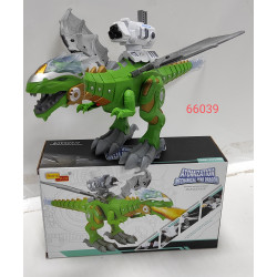 Динозавр в кор. Atomizator techanical war dragon свет, звук 66039