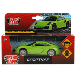 Машина металл СПОРТКАР, 12 см, инерция, кор. Технопарк в кор.2*96шт 1609C150-R