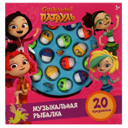 Игра рыбалка СКАЗОЧНЫЙ ПАТРУЛЬ звук, кор.18,5*19,5*4,4см ИГРАЕМ ВМЕСТЕ в кор.2*36шт B1284066-R5