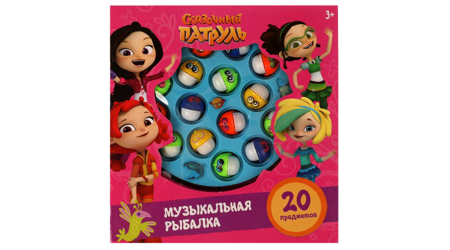 Игра рыбалка СКАЗОЧНЫЙ ПАТРУЛЬ звук, кор.18,5*19,5*4,4см ИГРАЕМ ВМЕСТЕ в кор.2*36шт B1284066-R5