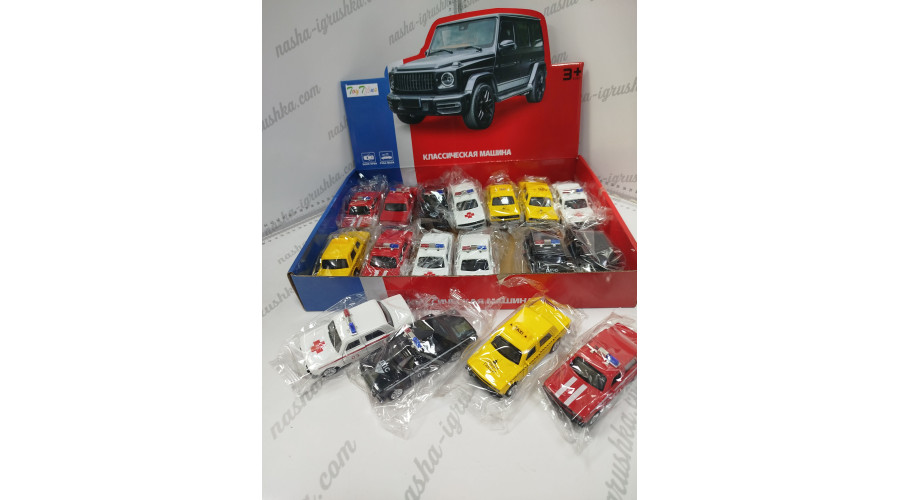 Машина металлическая Жигули спецслужбыТТХ-7669/XL80171-12F