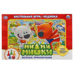Настольная игра-ходилка Ми-ми-мишки. Веселые приключения. в кор. Умные игры в кор.20шт 4690590101131