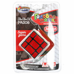 Логическая игра кубик, блист. 12*18*7см ИГРАЕМ ВМЕСТЕ в кор.2*72шт 1708K1098-R