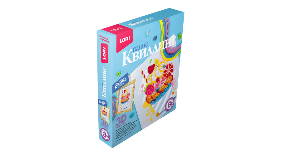 Квиллинг. Панно "Десерт" Квл-030