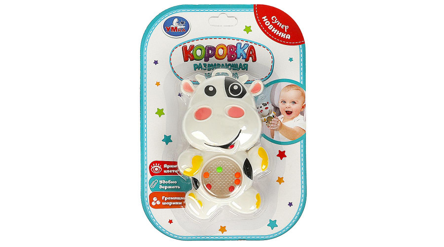 Развивающая игрушка коровка блист Умка в кор.2*180шт B2179996-R