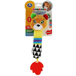 Текстильная игрушка пищалка мишка Умка в кор.250шт RS-B4 (250)