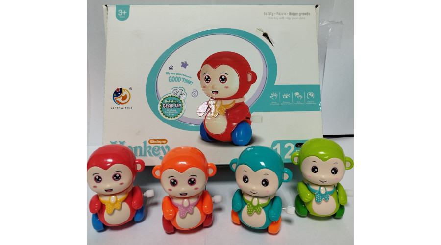 Заводная игрушка  "Обезьянка" 6635