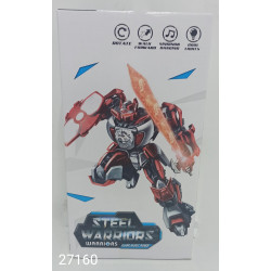 Робот "Steel Warriors" свет, звук    27160