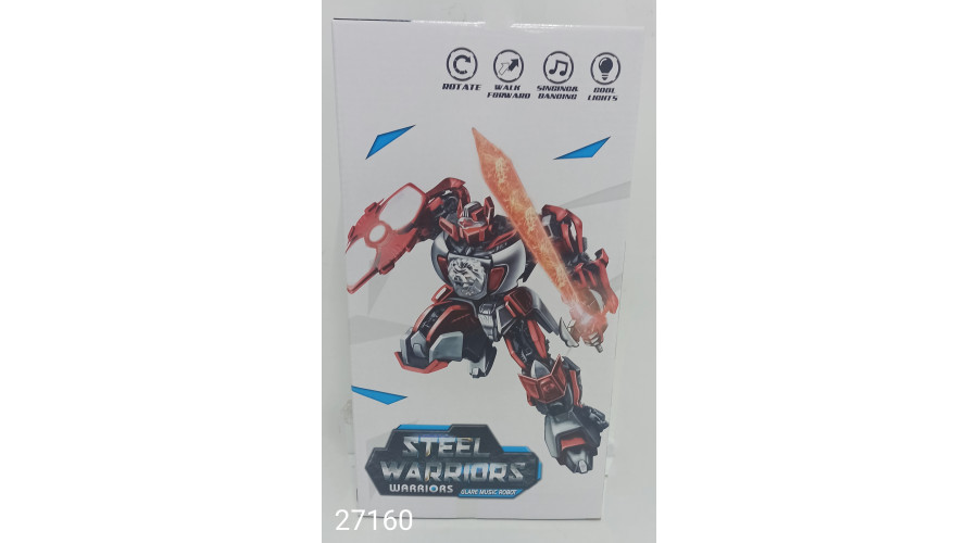 Робот "Steel Warriors" свет, звук    27160