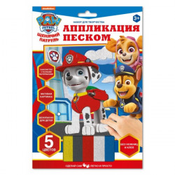 Аппликация песком матовая Щенячий Патруль щенячий патруль МУЛЬТИ АРТ в кор SANDM-110749