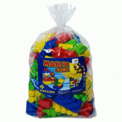 Кубики Макси Блок 120 в пакете 4-735