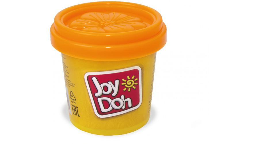 Масса для лепки Joy Doh, 1 баночка (112 г.), цвета в ассортименте, продажа целой коробкой POT-01/112