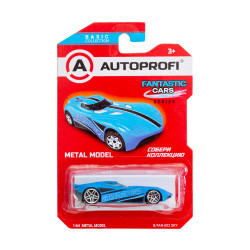 Машинка коллекционная 1:64, Серия FANTASTIC CARS, B/FAN-002, голубой, 1/24/48